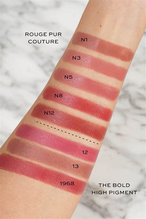 ysl rouge pur couture 57 swatch|rouge pur couture matte lipstick.